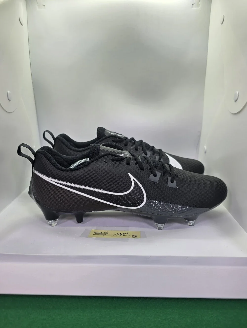 Nike Vapor Edge Speed 360 2 Detachable Football Cleats Black FJ7094-001 Size 16